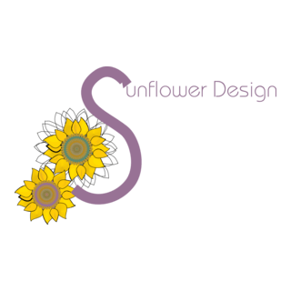 Sunflower Design Logo PNG Vector