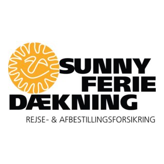 Sunny Ferie Daekning Logo PNG Vector