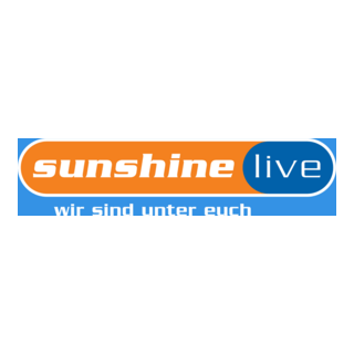 Sunshine live Electronic Music Radio Logo PNG Vector