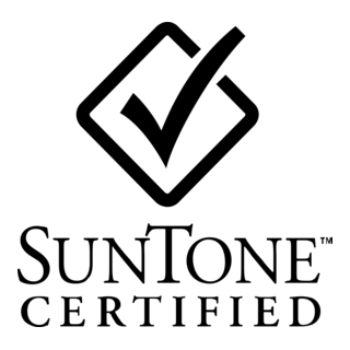 SunTone Certified Logo PNG Vector