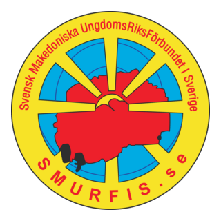 Svensk Makedoniska UngdomsRiksFörbundet i Sverige Logo PNG Vector