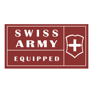 Swiss Army Equipped Logo PNG Vector