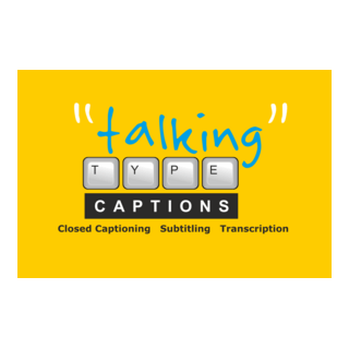 Talking Type Captions Logo PNG Vector