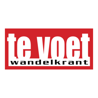 Te voet Logo PNG Vector