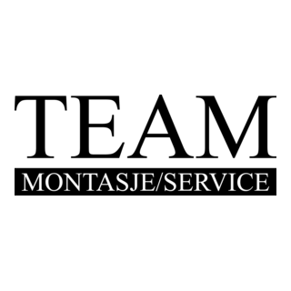 Team Montasje Service Logo PNG Vector