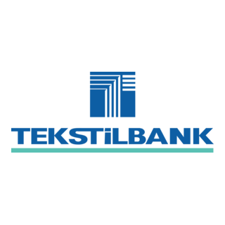 Tekstil Bank Logo PNG Vector