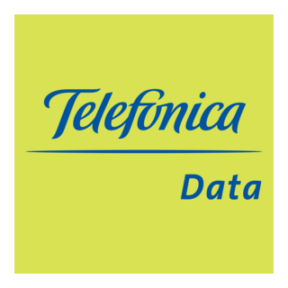 Telefonica Data Logo PNG Vector