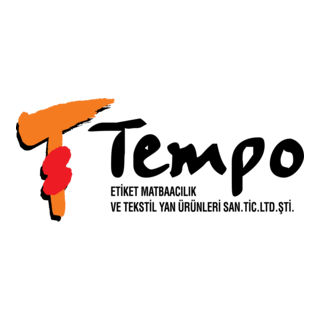 Tempo Etiket Logo PNG Vector