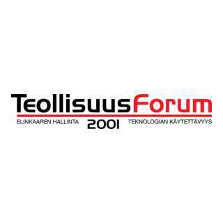 Teollisuus Forum Logo PNG Vector