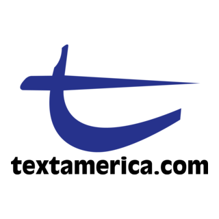 Text America Logo PNG Vector