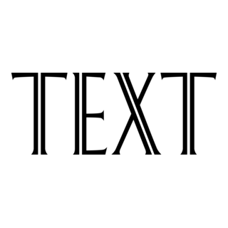 Text Logo PNG Vector