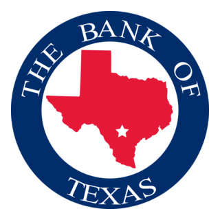The Bank of Texas Logo PNG Vector