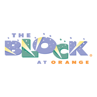 The Block at Orange Logo PNG Vector