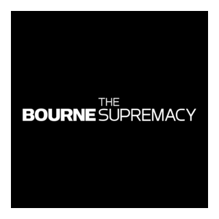 The Bourne Supremacy Logo PNG Vector