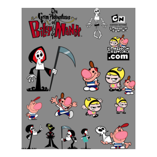 The Grim Adventures of Billy and Mandy Logo PNG Vector