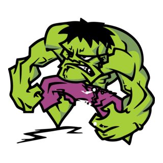The Hulk Logo PNG Vector
