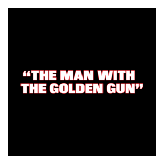 The Man With The Golden Gun Logo PNG Vector