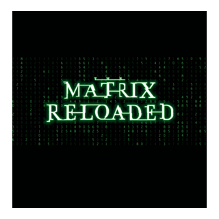 The Matrix Reloaded Logo PNG Vector