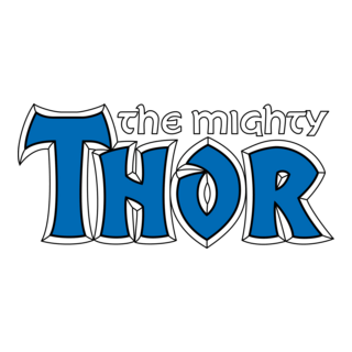 The Mighty Thor Logo PNG Vector