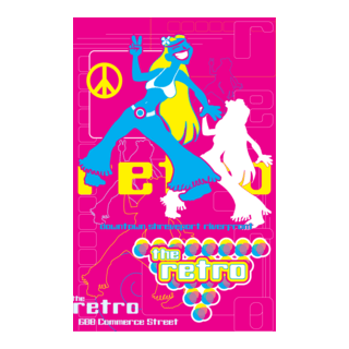 the retro Logo PNG Vector