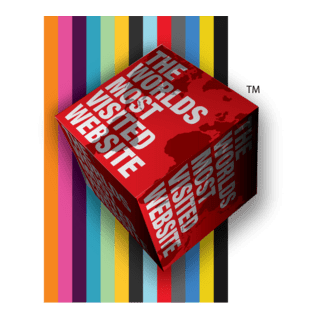 The Worlds Most Visited Website Logo PNG Vector