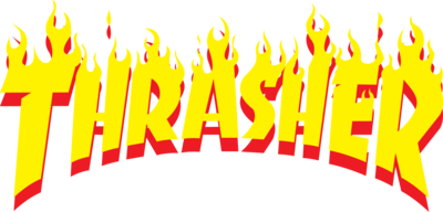 Thrasher fogo Logo PNG Vector