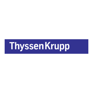 Thyssen Krupp Logo PNG Vector