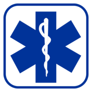 Star Of Life Blue Logo PNG Vector
