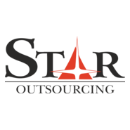 Star Outsourcing Logo PNG Vector
