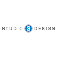 Studio 3 Design Logo PNG Vector