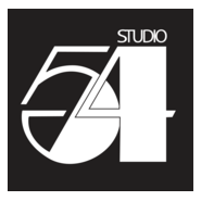 Studio 54 Logo PNG Vector