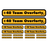 Team Overforty Logo PNG Vector