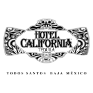 Tequila Hotel California Logo PNG Vector