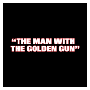 The Man With The Golden Gun Logo PNG Vector
