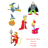 The Simpsons Treehouse of Horror Logo PNG Vector
