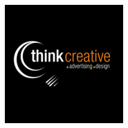 Think Creative Design Logo PNG Vector