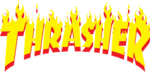 Thrasher fogo Logo PNG Vector