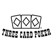 Three Card Poker Logo PNG Vector