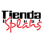 Tienda Virtual Splash Logo PNG Vector