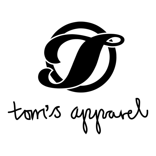 Tom's Apparel Logo PNG Vector