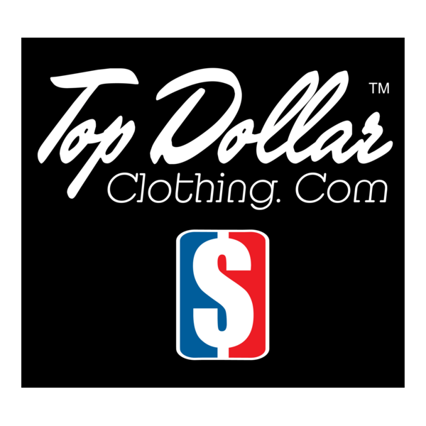 Top Dollar Clothing Logo PNG Vector