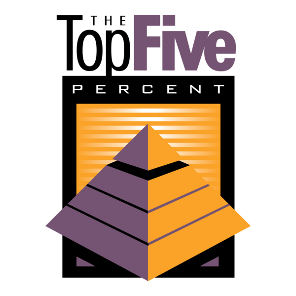 Top Five Percent Logo PNG Vector