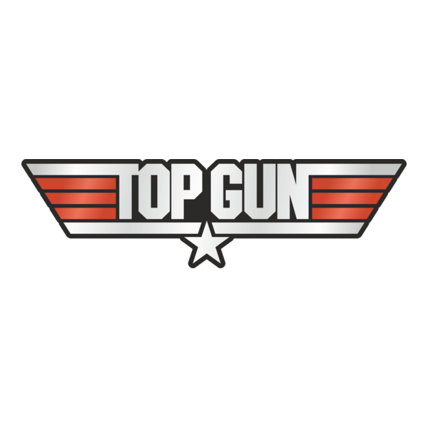 Top Gun Logo PNG Vector