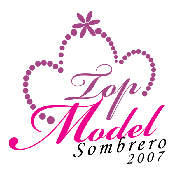 Top Model Sombrero Logo PNG Vector