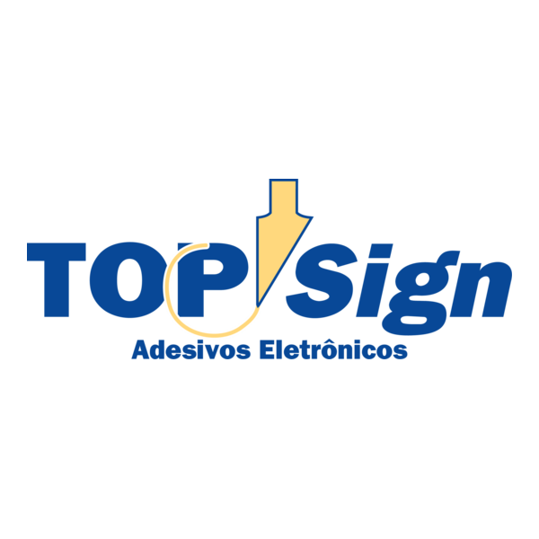 TopSign Adesivos Eletronicos Logo PNG Vector