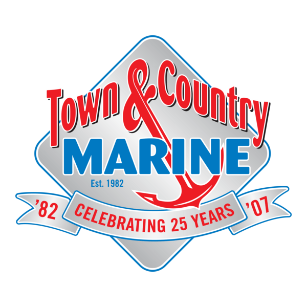 Town & Country Marine Logo PNG Vector