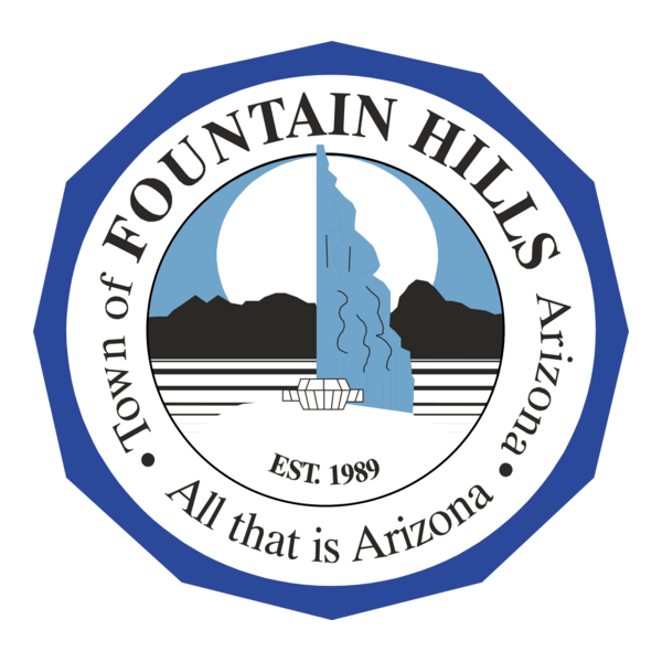 Town of Fountain Hills Logo PNG Vector