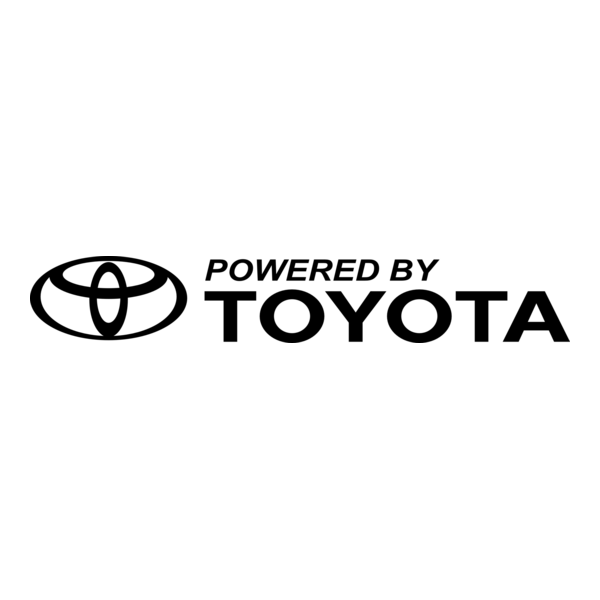 toyota powered by Logo PNG Vector