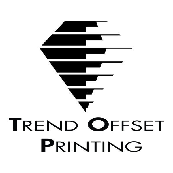 Trend Offset Printing Logo PNG Vector