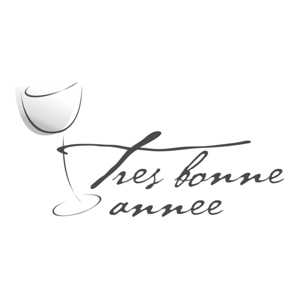 Tre's Bonne Anne'e Logo PNG Vector